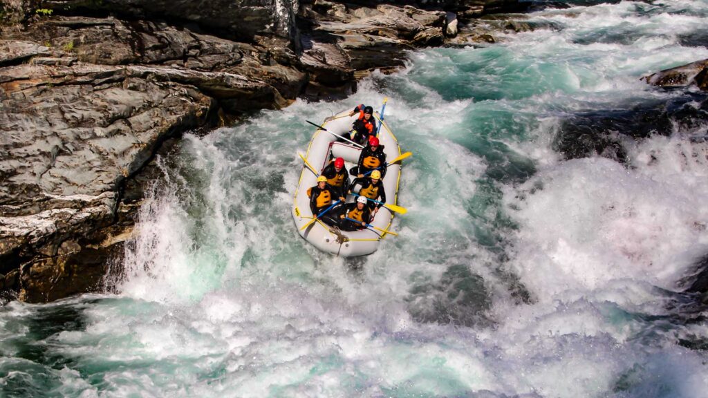 white water rafting